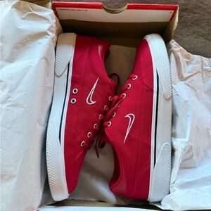 Nike GTS 97 Red Canvas Sneakers